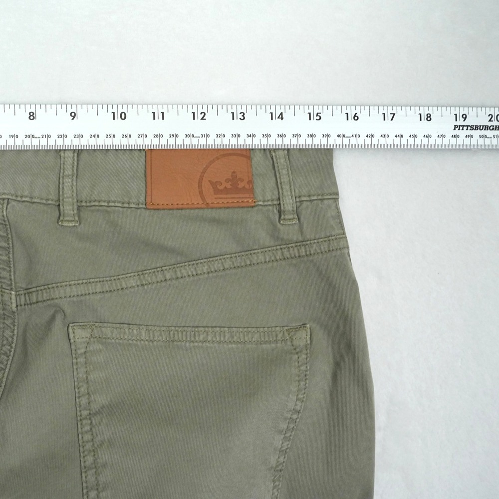 Peter Millar Crown Crafted Mens 32x32 (Fits 30x29) Sage Green Stretch Pants - Picture 4 of 6